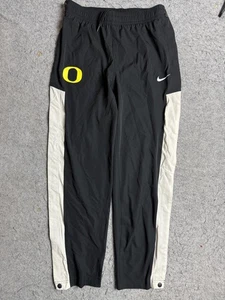 Oregon Ducks Pants Mens Medium Black NCAA Nike Dri-FIT Tearaway Warm Up - Picture 1 of 17