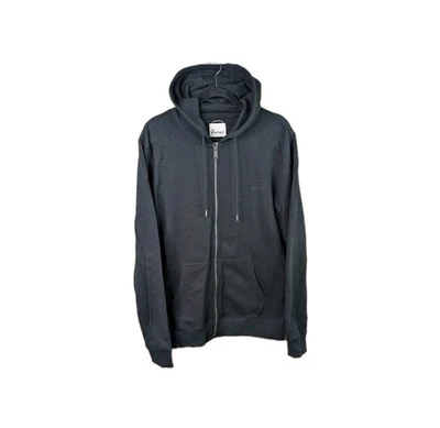 Sudadera con Capucha Penfield Para Hombre Talla Mediana Negra Cremallera Completa Cordón Liso Defecto Relajado Foto 1 de 4