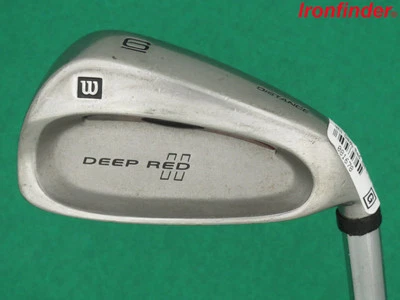 Wilson Deep Red II 2 Distance Single 6 Iron Steel Shaft Regular Flex Mens Right - Image 1 of 4