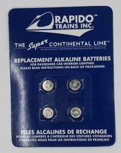 Rapido Trains 102000 HO Replacement Battery for Passenger Car Interior Lights - Picture 1 of 2
