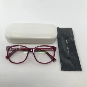 Marc Jacobs 25 Glasses Frames Pink Full Rim Eyeglasses Spectacles Frame Only - Picture 1 of 14
