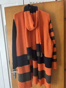 Gerry Weber Samoon Strickjacke Mit Schal - Damen Plus Size Gr. 50 - Bild 1 von 5