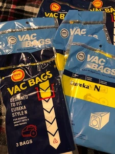Eureka Mighty Mite Allergy Vacuum Style N Bags 18 Total Bags DVC Brand 6 -3 pack - Picture 1 of 1