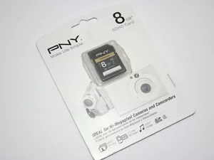 PNY 8G SDHC SD card for Nikon Coolpix L820 S31 S5200 S9500 L28 D5200 camera - Picture 1 of 1