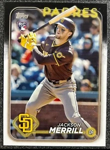 2024 Topps Baseball Image Variation SP Jackson Merrill RC #699 - Picture 1 of 2