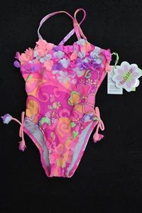 NEW HULA STAR 1 PIECE SWIMSUIT SIZE 4 - Picture 1 of 3