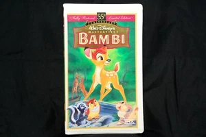 Bambi VHS Walt Disney's Masterpiece 55th Anniversary Fully Restored Ltd Ed 9505 - Bild 1 von 4