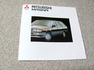 1986 AUSTRALIAN MITSUBISHI MAGNA WAGON SALES BROCHURE. - Picture 1 of 3