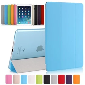 Slim! Schutz Hülle Apple iPad 2018 2017 Air 1/2 (9.7") Tasche Smart Cover Case - Bild 1 von 29