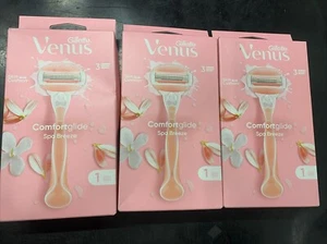 3 X HOJAS DE RECARGA DE AFEITADORA GILLETTE VENUS COMFORT GLIDE SPA BRISA MANGO MUJER - Imagen 1 de 1