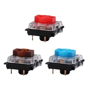 Low Profile Switch GATERON Red Blue Brown KS-27 Mechanical Keyboard Switches - Picture 1 of 14