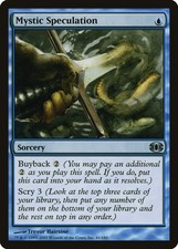 Mystic Speculation Future Sight NM Blue Uncommon MAGIC GATHERING CARD ABUGames