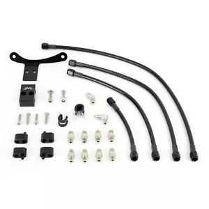 Motion Raceworks V2 LS Flex Line Coolant Crossover Steam Kit for Low Pro Plastic - Picture 1 of 5