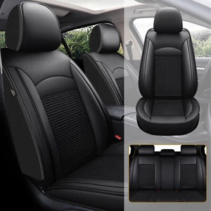 Front Rear Car Seat Cover For FORD MAVERICK 2022-2024 Faux Leather Protector Pad - Picture 1 of 8