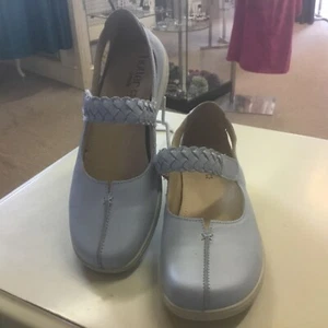 Hotter Shake Women’s Leather Powder BlueOrtholite Shoes Size 40 Eu 6.5 UK £30.00 - Picture 1 of 4