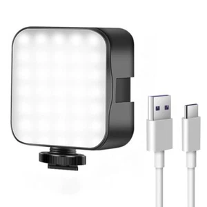 USB Charging LED Video Light Photography Lamp for Canon/Nikon/Sony Mobile Phone - Picture 1 of 20