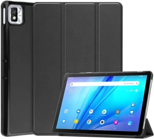Custer Cover per TCL Tab 10S 10.1",Pu-Pelle Case Custodia per TCL Tab 10S 10.1" - Foto 1 di 12