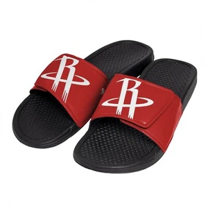 Houston Rockets NBA Men's Cropped Big Logo Flip Flop,Sandal FREE SHIP! - Picture 1 of 1