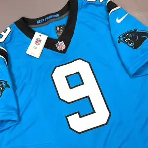 New Nike Bryce Young Carolina Panthers Blue Vapor FUSE Jersey Sz 2XL $175 - Picture 1 of 13