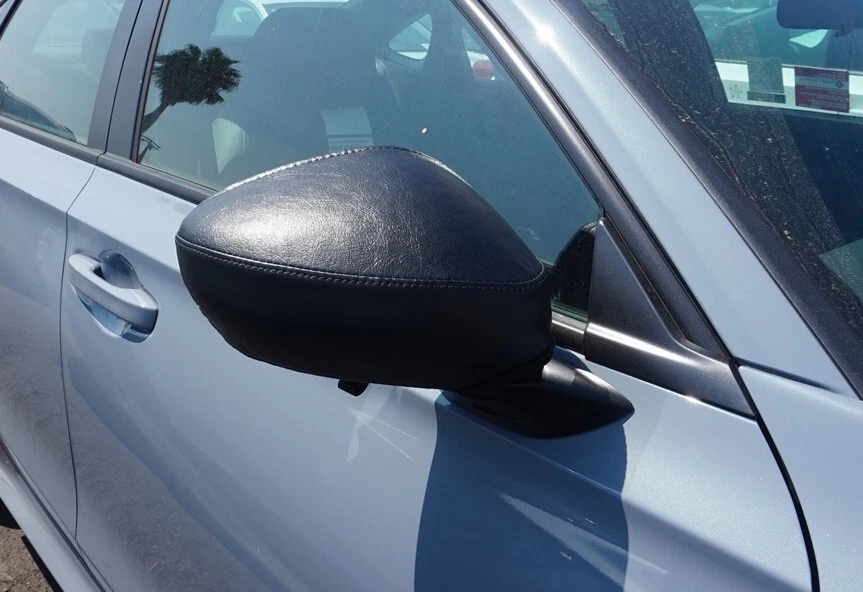 Colgan 汽车镜罩黑色适用于本田 Civic EX、LX、Sport、Si、Tour 2022-2024 — 第 1/1 张图片