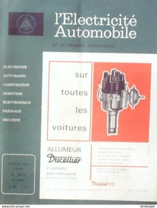 L'électricité automobile 1966 # 321-22 Fiat 100R Usine Marchal-Motorola Blois - Bild 1 von 3