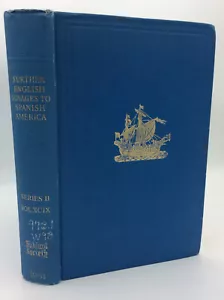 WEITERE ENGLISCHE REISEN NACH SPANISCHEM AMERIKA 1583-1594 - 1951 - Reisen - 1. Aufl. - Bild 1 von 5