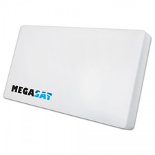 Megasat Sat Flachantenne D2 Profi Line Twin LNB austauschbar 2 Teilnehmer