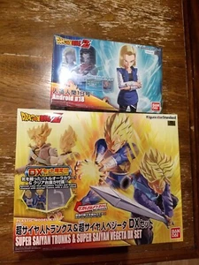 Bandai dragonball super saiyan trunks vegeta android 18 figure rise model lot - Picture 1 of 12