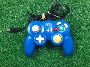Mad Catz Controller for Nintendo GameCube Blue Wired Controller Great Condition - Picture 1 of 6