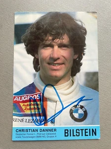 CHRISTIAN DANNER Formel 1 signed Autogrammkarte 10x15 Autogramm - Picture 1 of 1