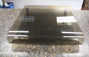 Vintage IBM Smoke Acrylic Plexiglass Computer/Printer Monitor Stand - MG21 - Photo 1/6