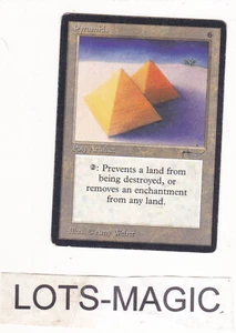 x1 Pyramids ARABIAN NIGHTS MAGIC MTG ENGLISH 1993 EX-NM VINTAGE !   - Bild 1 von 2