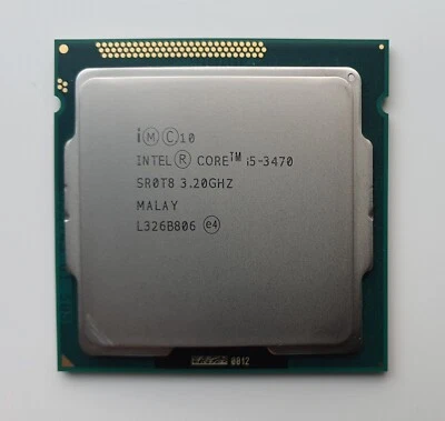 Intel Quad Core i5-3470 3.20GHz Socket LGA1155 Processor CPU SR0T8 - Image 1 of 2
