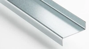 Z-Profile Stahl verzinkt 1mm Länge 1m + 1,5m Träger U Blech Formstahl ZBlech - Bild 1 von 6