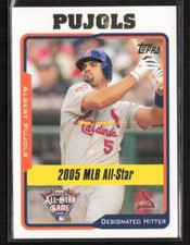 2005 Topps Updates & Highlights #UH187 Albert Pujols Excellent