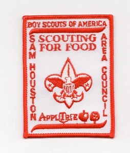 1980's Sam Houston Area Council Scouting For Food Apple Tree Patch BSA - Picture 1 of 2