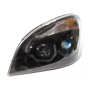 Black Housing Projector Headlight for Freightliner Cascadia - Driver Side - Picture 1 of 4