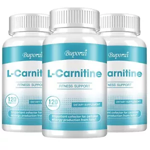 L-Carnitine 500mg - Athletic Endurance, Weight Loss, Support Fitness Shaping - Picture 1 of 11