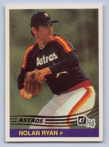 1994 NOLAN RYAN - Donruss "1984 ANNIVERSARY" Baseball Card # 15 - HOU. ASTROS