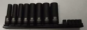 IRWIN 1882414 1/2" Drive 6pt. 8pc Impact Performance Series Deep Well Socket - Picture 1 of 1