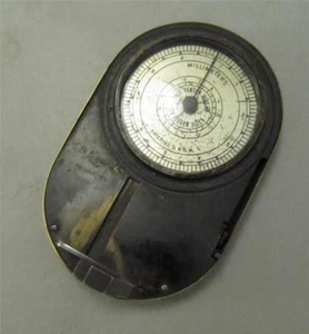 Früheste bekannte A.D. Hebelwirkung Diamant Millimeter Messgerät um 1930 & Ringgröße - Bild 1 von 11