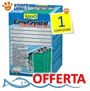Tetra Easy Crystal Filter Pack 250/300 filtri acquario 15 - 60 L - Imagen 1 de 2