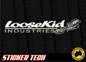 LOOSE KID LOOSEKID INDUSTRIES LKI STICKER DECAL SUITS MOTOCROSS KTM YAMAHA FMX  - Picture 1 of 2