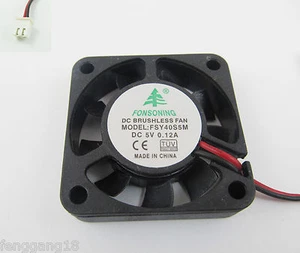 1 szt. Bezszczotkowy wentylator chłodzący DC 9 ostrzy 5V 40mm x 40mm x 10mm 4010S5M 4010 - Zdjęcie 1 z 2
