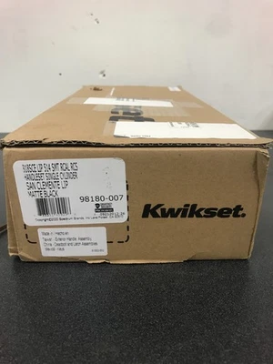 Alça Kwikset San Clemente, entrada com chave de cilindro único com SmartKey, externa - Imagem 1 de 4