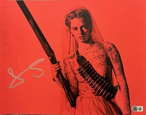 SAMARA WEBEN SIGNIERT FERTIG ODER NICHT SCREAM QUEEN 11x14 FOTO - BECKETT COA - Bild 1 von 3