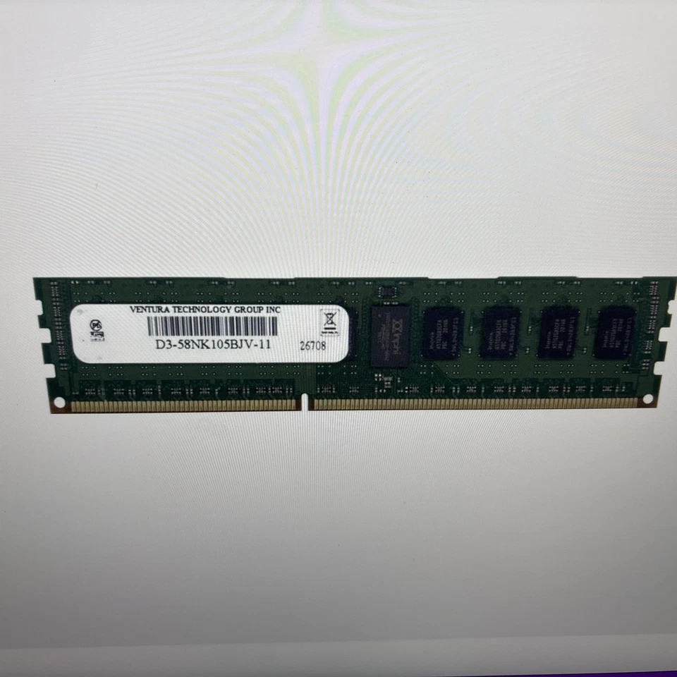 Ventura D3-58NK105BJV-11 32GB (8x4GB) PC3-12800 DDR3-1600 ECC Server Memory - Image 1 of 1