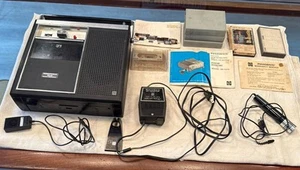 vintage panasonic Portable radio/recorder FM-AM RF-7270 With Microphone Used - Picture 1 of 22