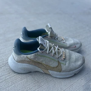 Talla 8 - Nike SuperRep Go 3 Flyknit Next Nature Sun Club - Blanco Lijado Dorado - Imagen 1 de 7