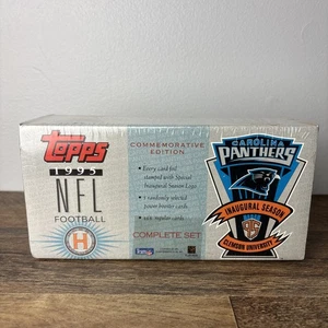 1995 Topps NFL Carolina Panthers 3682 0f 4000 temporada inaugural conjunto de pasatiempos de fábrica - Imagen 1 de 12